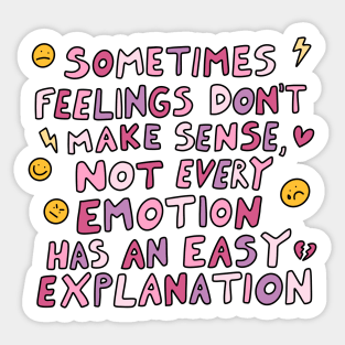 Emotions Sticker